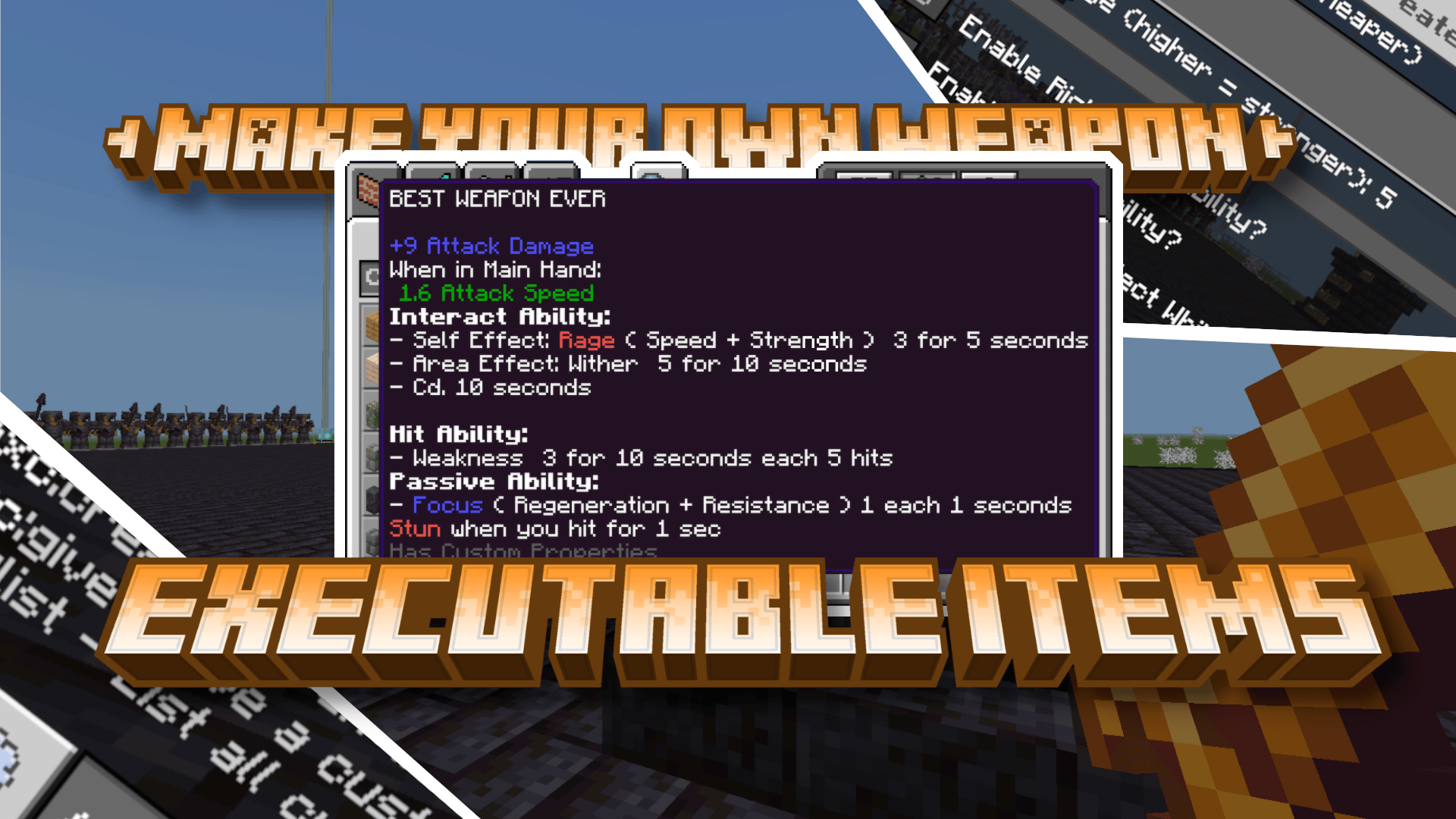 Executable Items: Create Your Own Weapon — screenshot 1