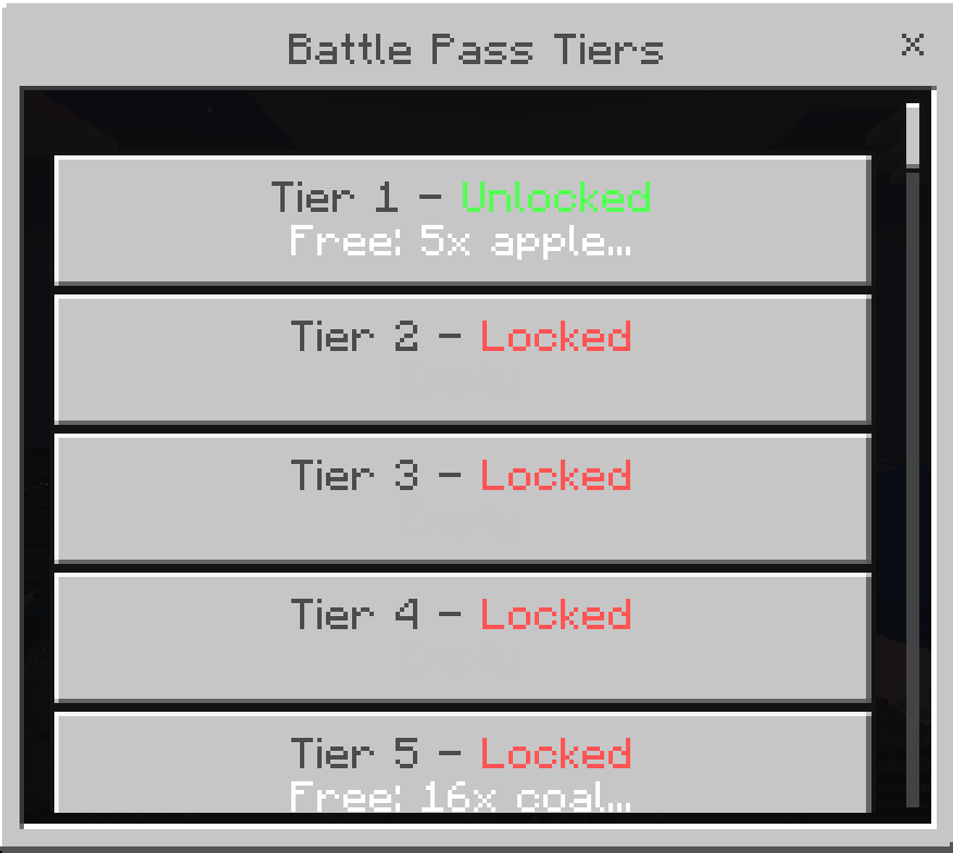 [Realm Compatible]Ultimate Battle Pass System — screenshot 4