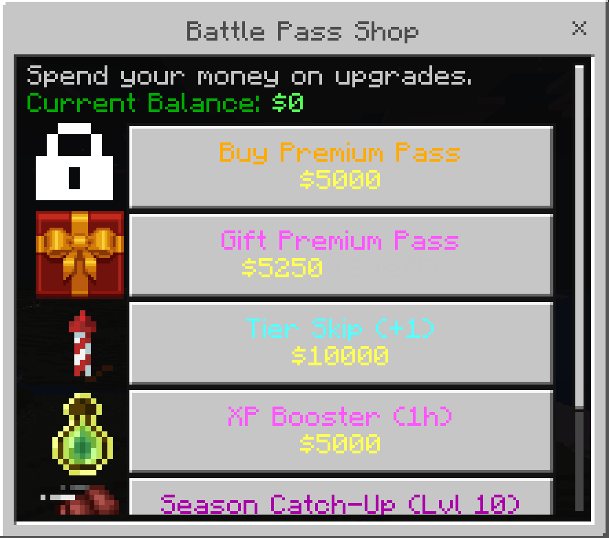 [Realm Compatible]Ultimate Battle Pass System — screenshot 5