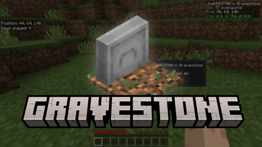 Gravestone Addon — screenshot 1