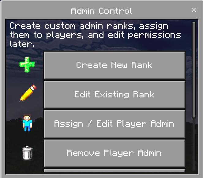 Administrator Control Panel - Achievement Friendly — screenshot 2