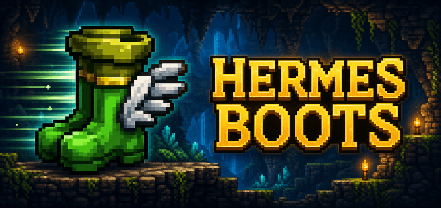 Terraria Hermes Boots | Speed Boots | Terraria Accessories — screenshot 1