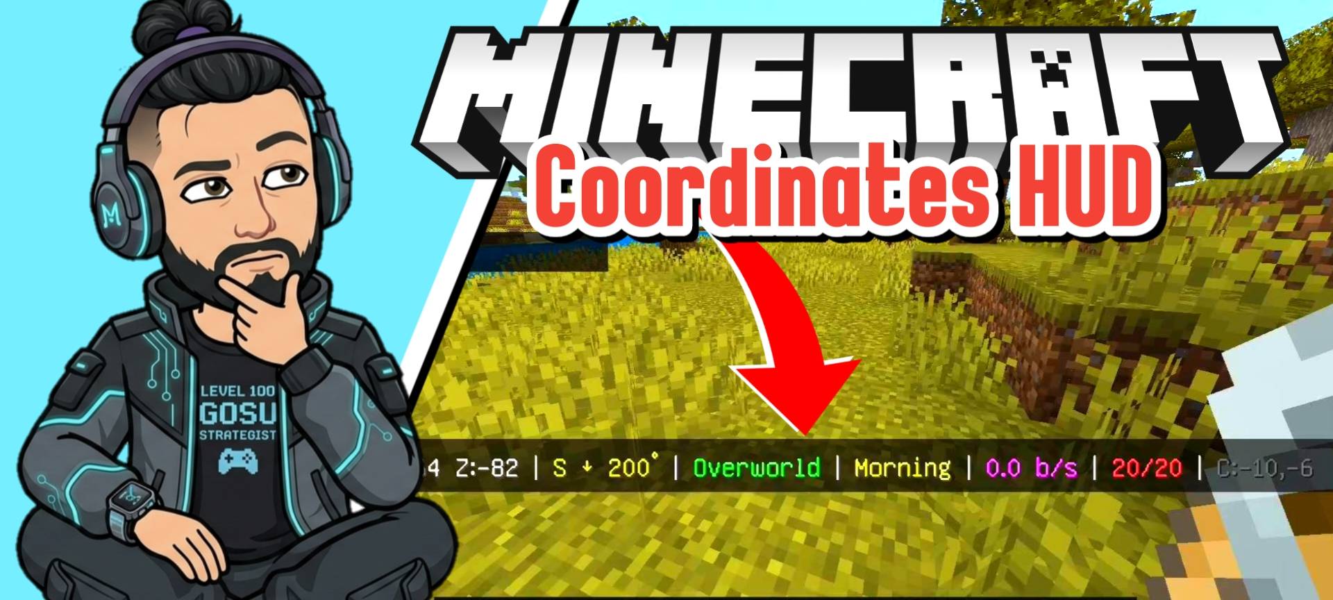 Ultimate Coordinates HUD: Speedometer & Death Saver — screenshot 1