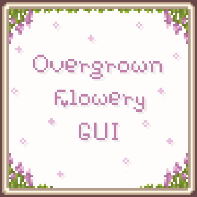 Overgrown Flowery GUI BE