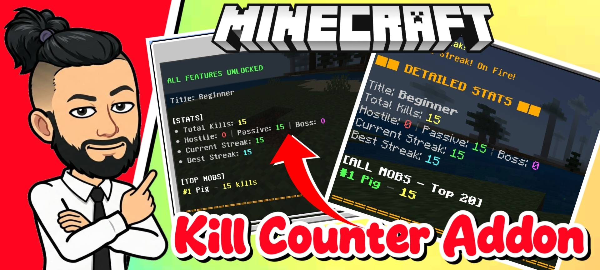 Kill Counter Addon: Mob Stats & Streaks — screenshot 1