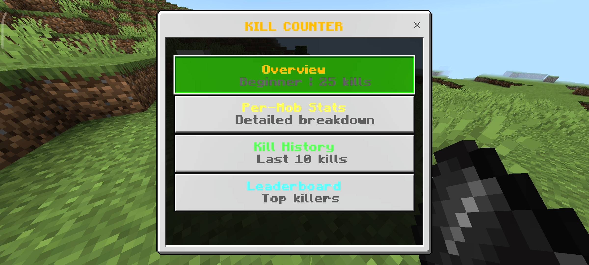 Kill Counter Addon: Mob Stats & Streaks — screenshot 5