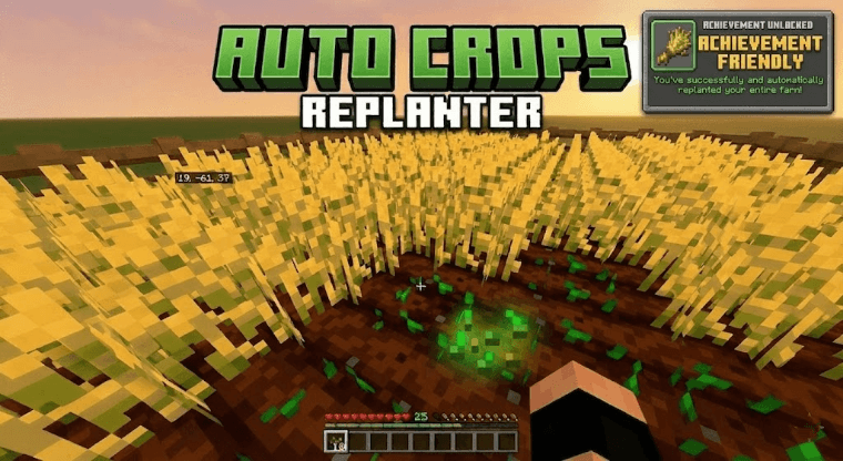 Auto Crops Replanter "it plants itself after breaking it" — screenshot 1