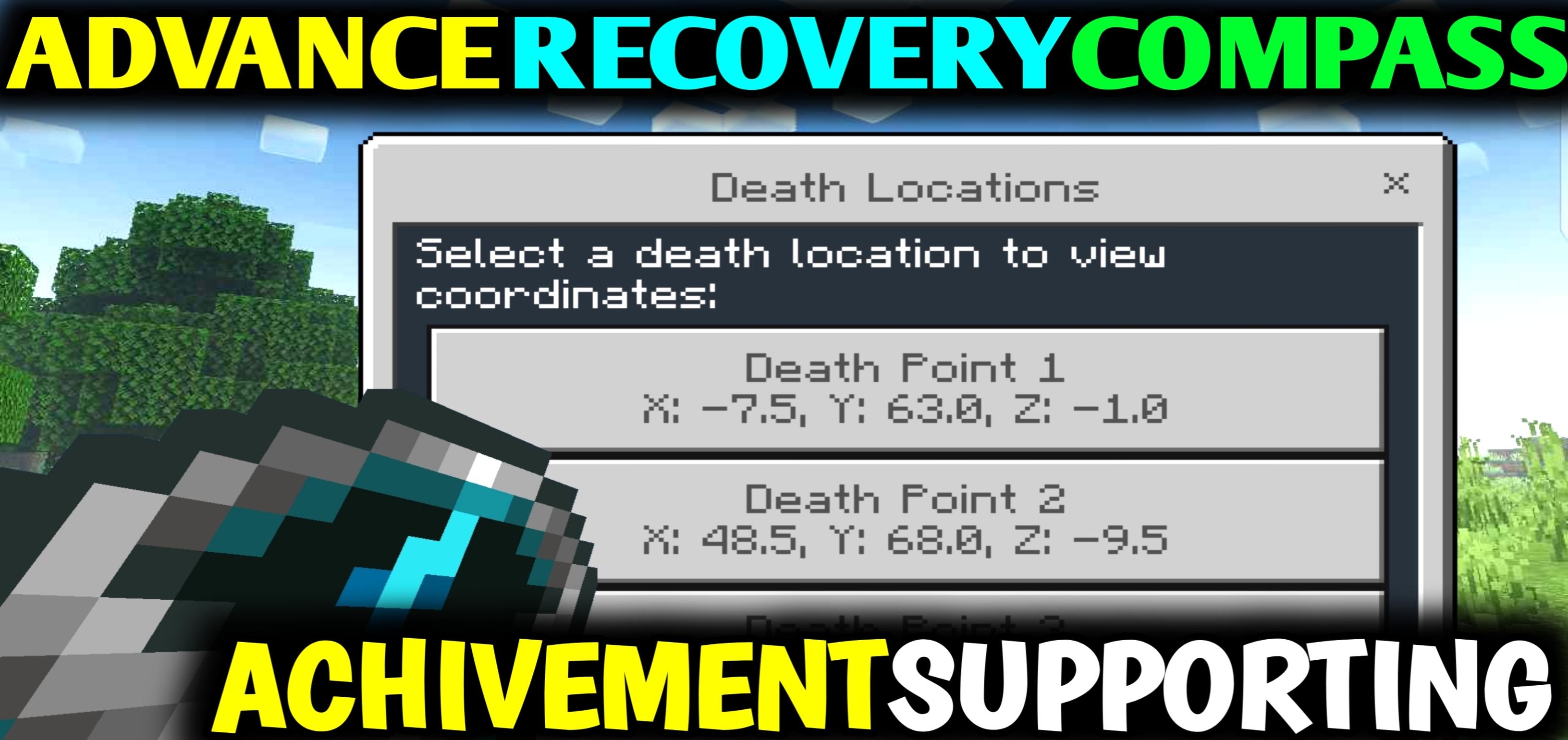 Advance Recovery Compass [Achivement] - Teleport update  — screenshot 1