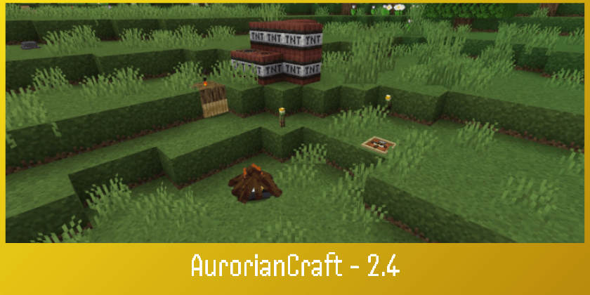 [Fire] AurorianCraft: Realistic Survival Addon — screenshot 1