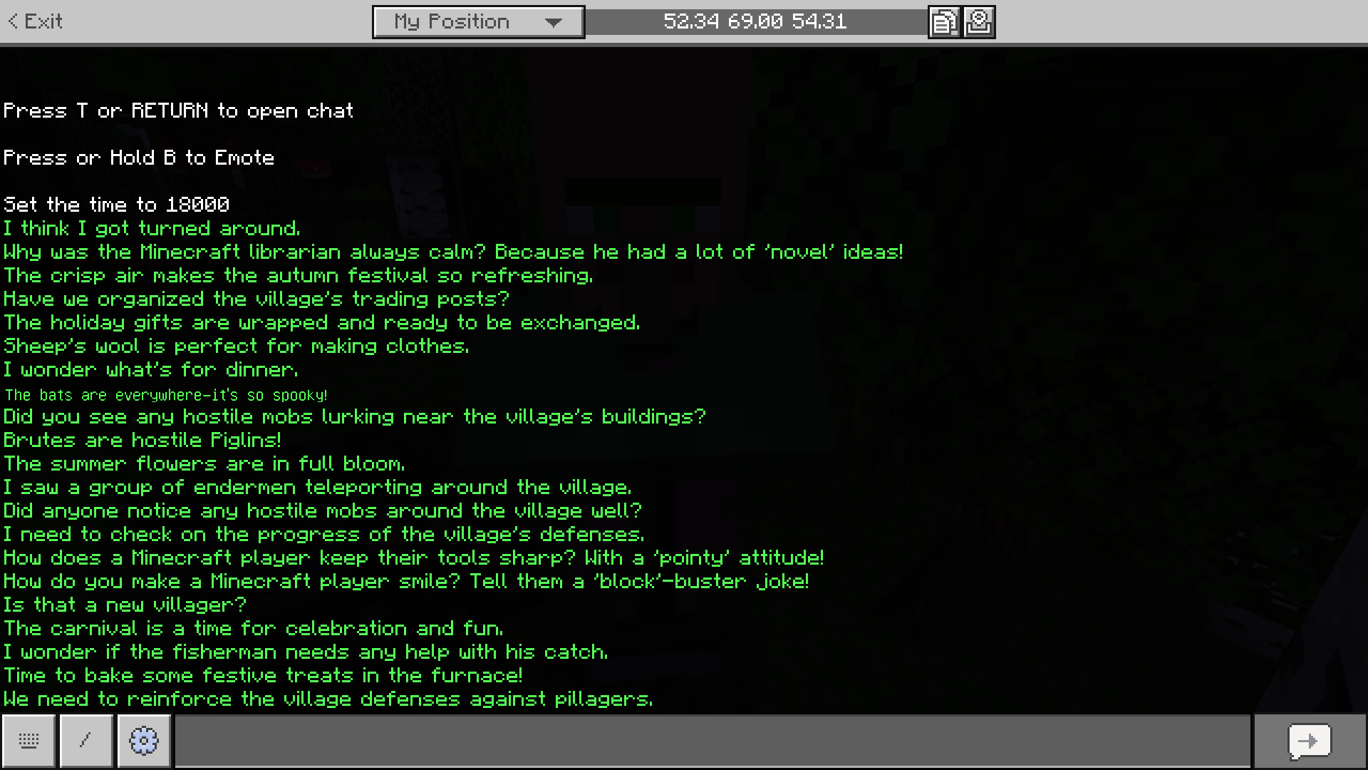 Chatty Nitwit Villager — screenshot 2