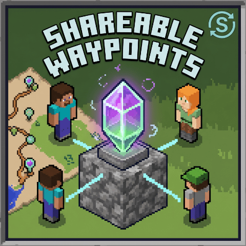 Shareable Waypoints — screenshot 1