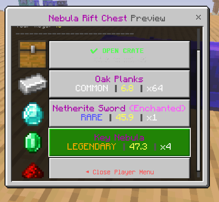 VoltNetworks ultimate crates — screenshot 2