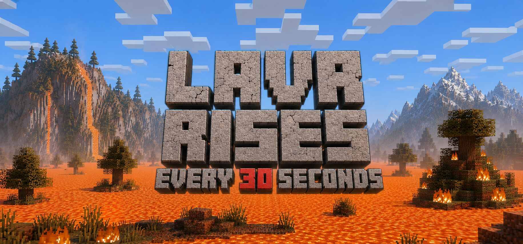 Lava Rises every 30 seconds Addon | Mini-game — screenshot 1
