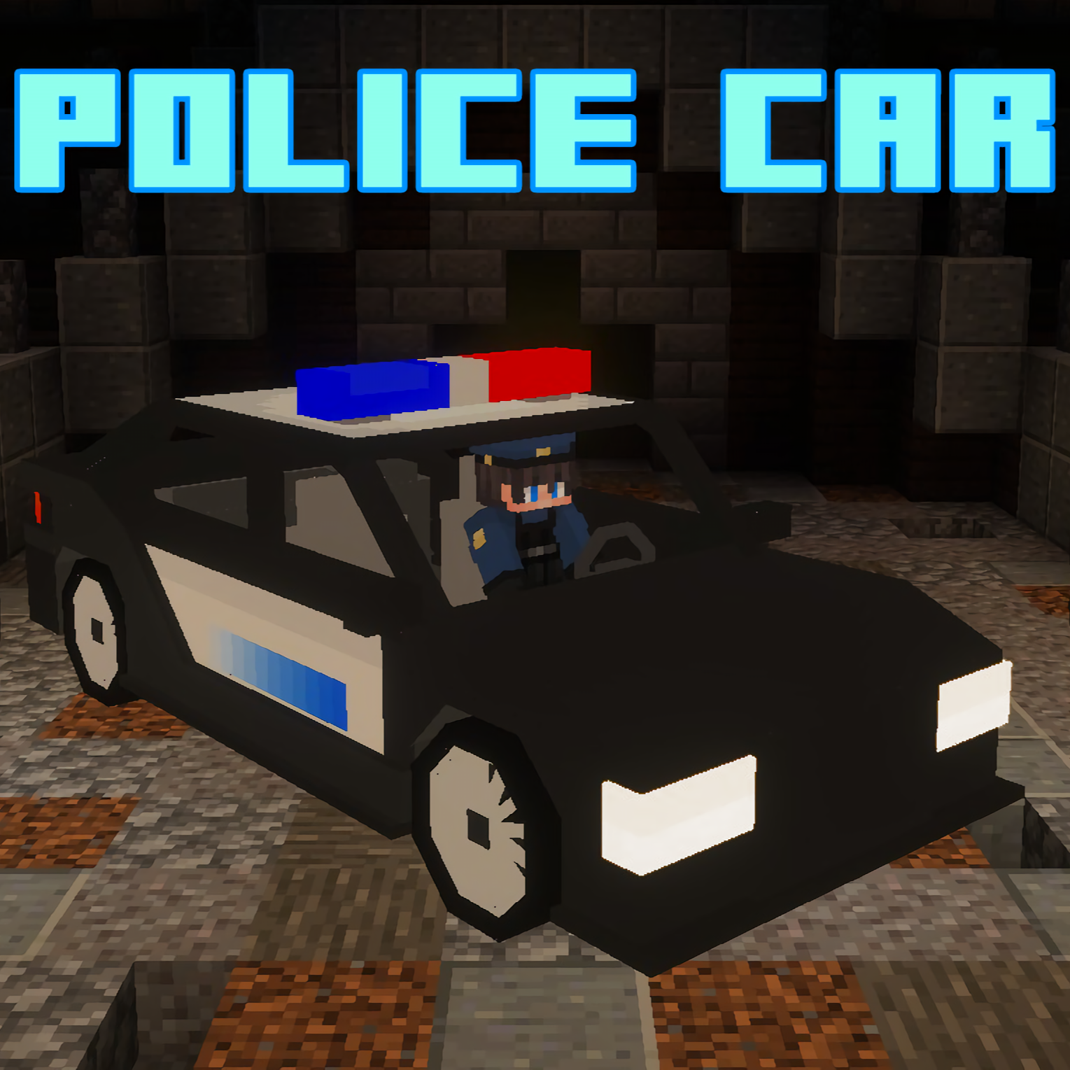 Police Car with Dynamic Light (Achievements Friendly)