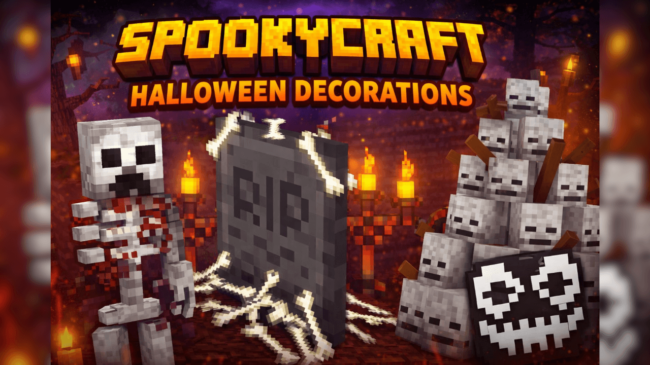SpookyCraft - Halloween Decorations — screenshot 1
