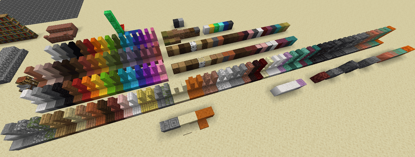 NXCustomBlocks - Stairs, Slabs, Columns, Big blocks — screenshot 1