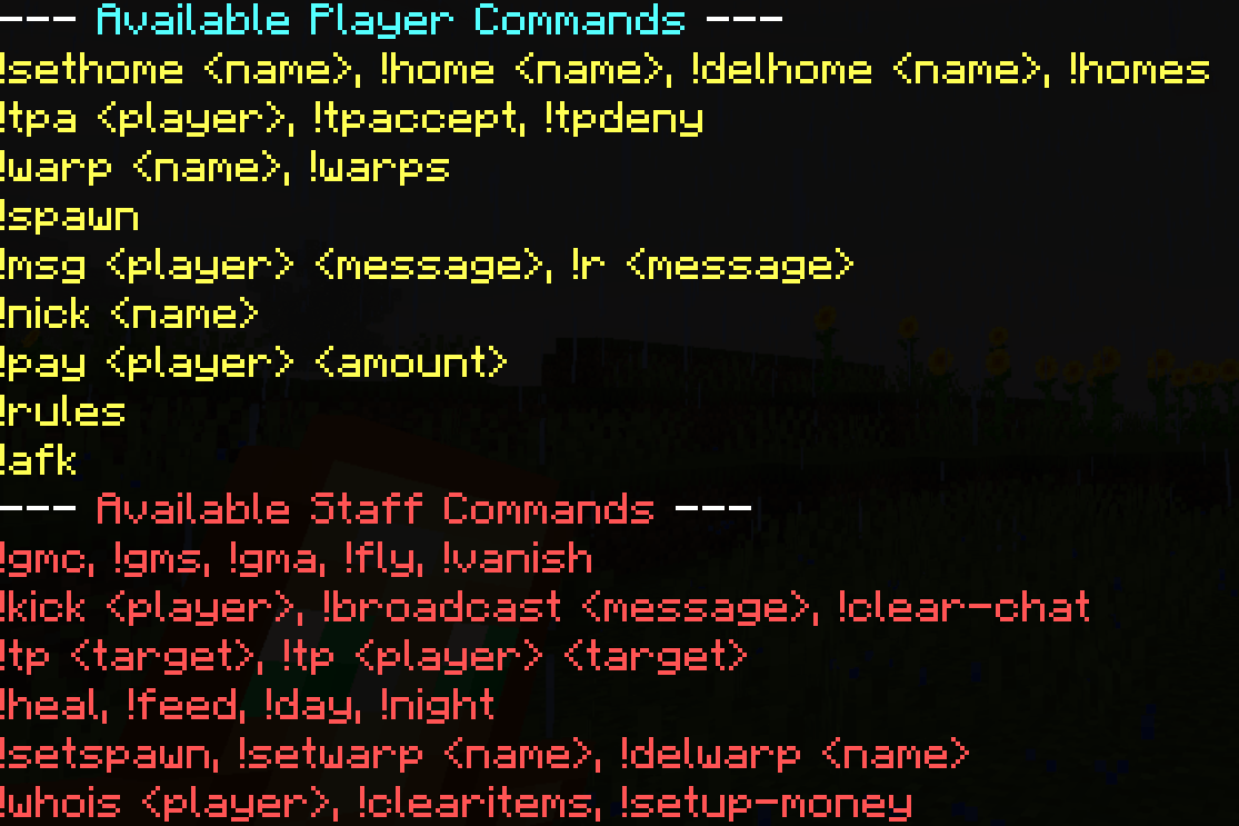 [Realm Compatible] Essentials & Anti-Grief System — screenshot 1