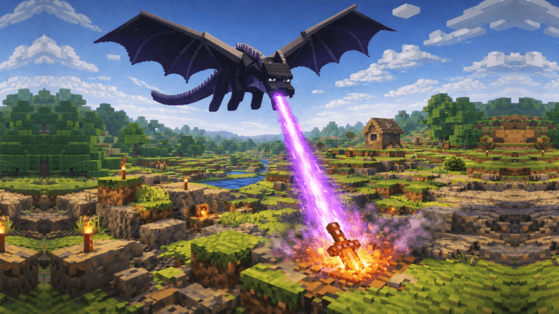 CRAZY ENDER DRAGON [Achievements Friendly] — screenshot 1