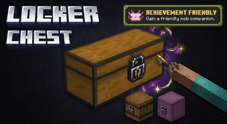 Chest Locker addon "Container's Locker Secure Storage" — screenshot 1