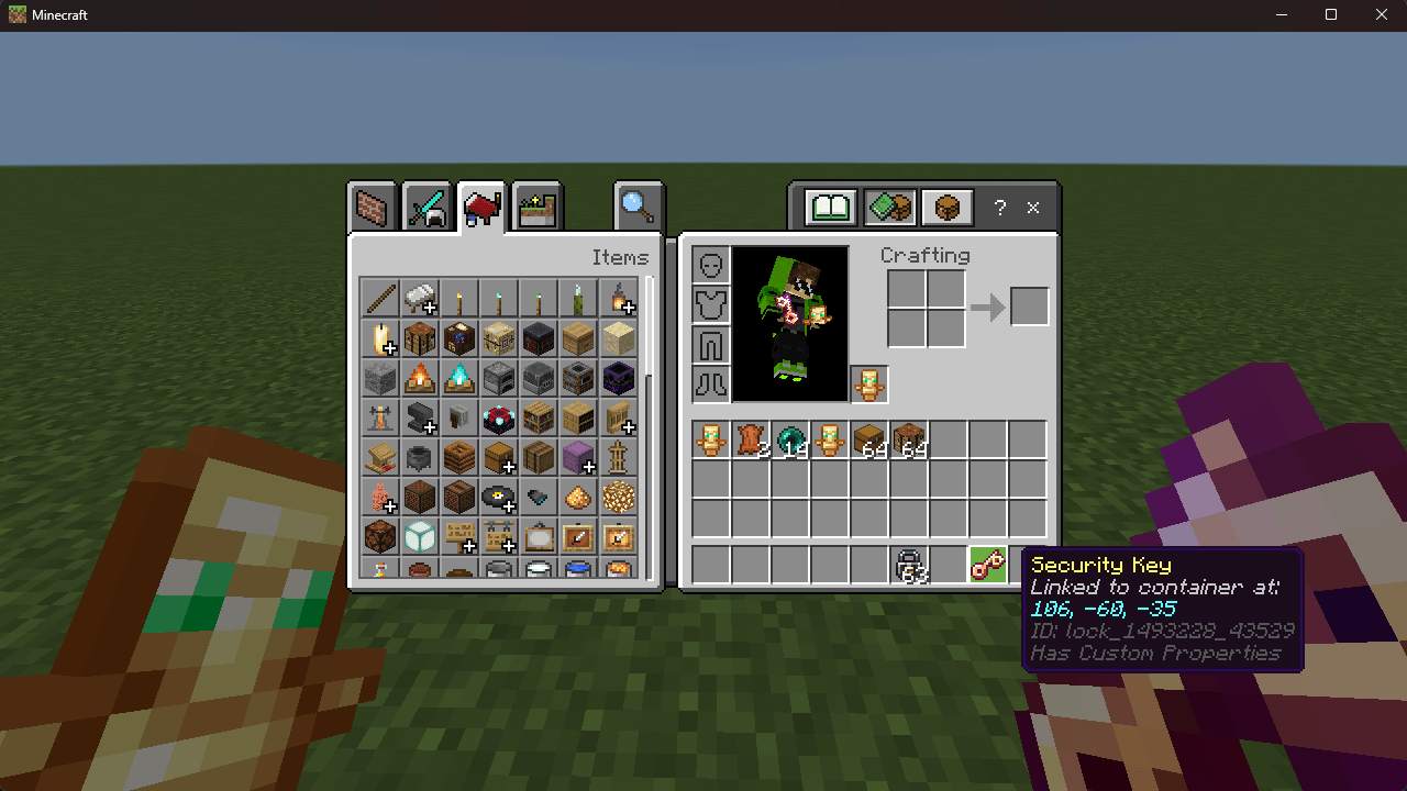 Chest Locker addon "Container's Locker Secure Storage" — screenshot 4