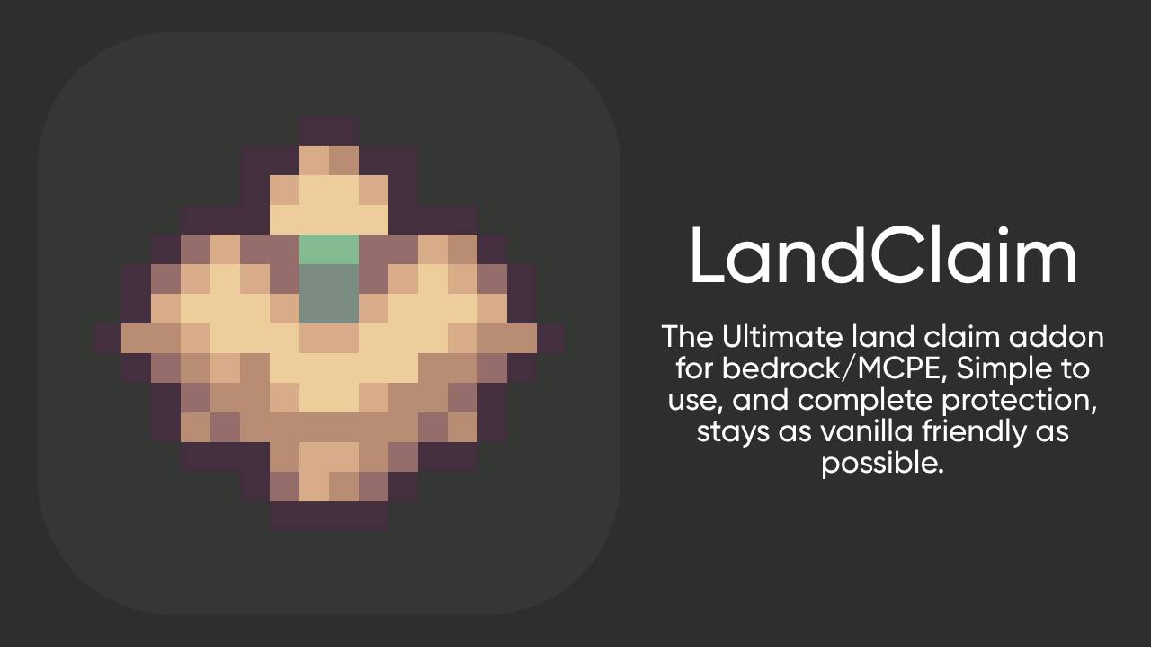The Land Claim Addon - land claiming system — screenshot 1