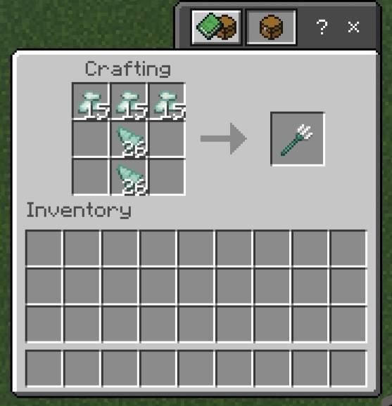 Craftable trident — screenshot 2