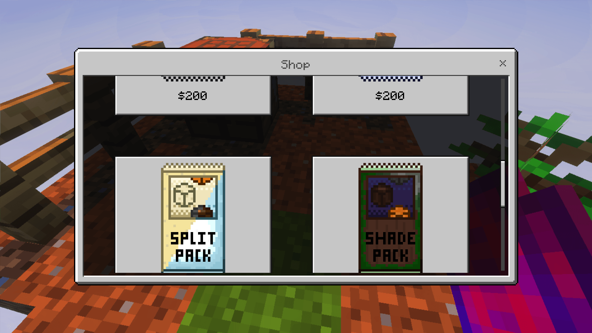 Roguelite Skyblock 1.1 — screenshot 1