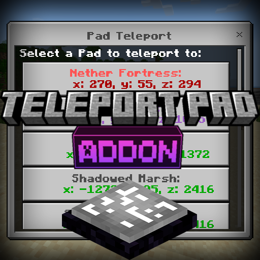 Teleport Pads Addon