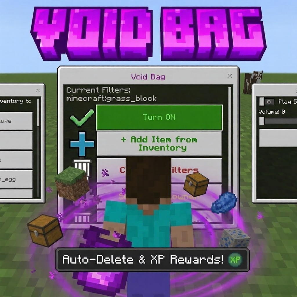 Void BaG  "transfer trash to xp"