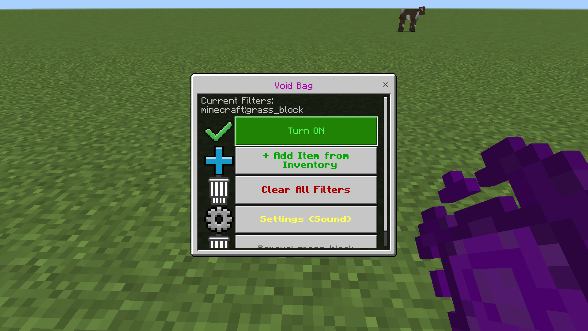 Void BaG  "transfer trash to xp" — screenshot 4