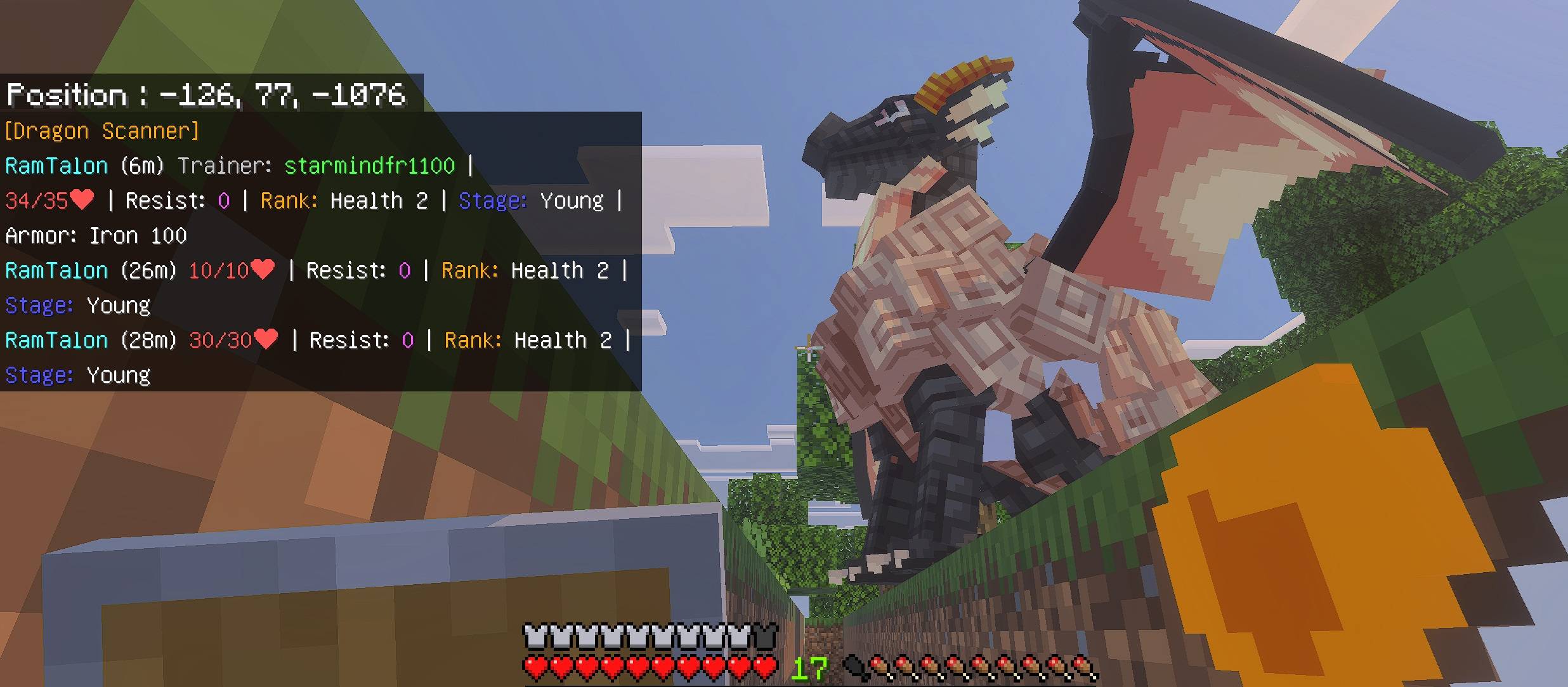 Armors for dragons of addon Dragon Fire (lite) — screenshot 1