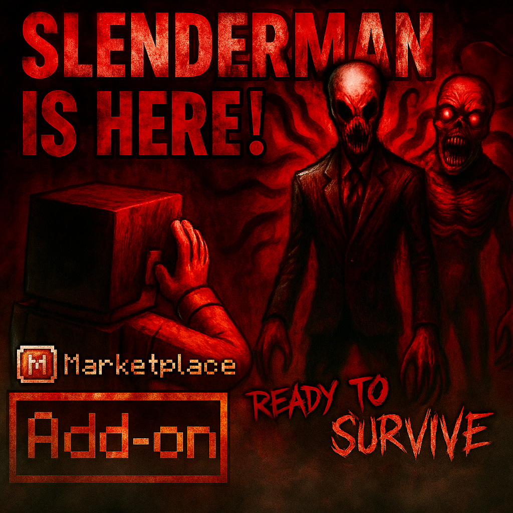Slender Man Horror Addon for Minecraft 1.26.1 (Latest Update)