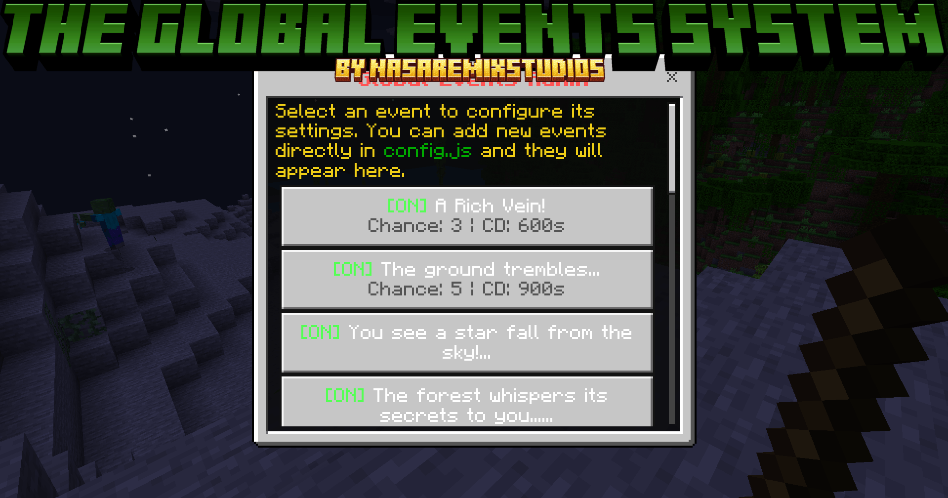[Realm Compatible]The Global Events System — screenshot 1