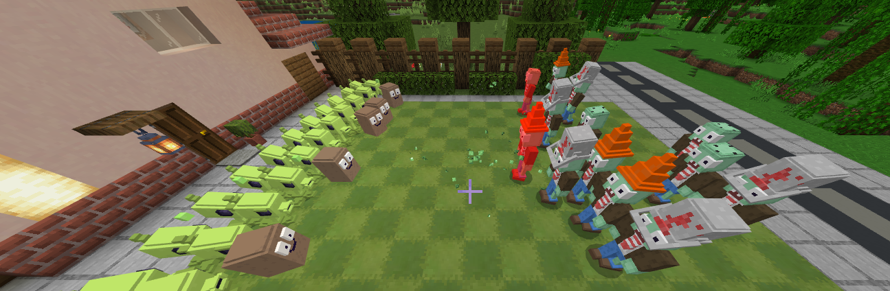 Plants VS Zombies MC Edition Addon. — screenshot 1