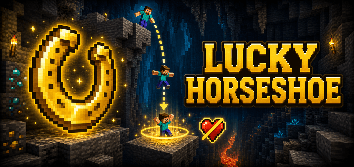 Lucky Horseshoe | No Fall Damage | Terraria Accessories — screenshot 1