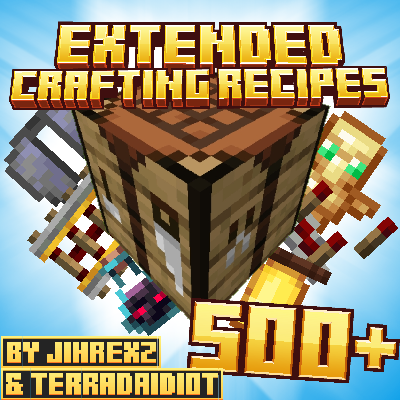 Extended Crafting Recipes (500+)