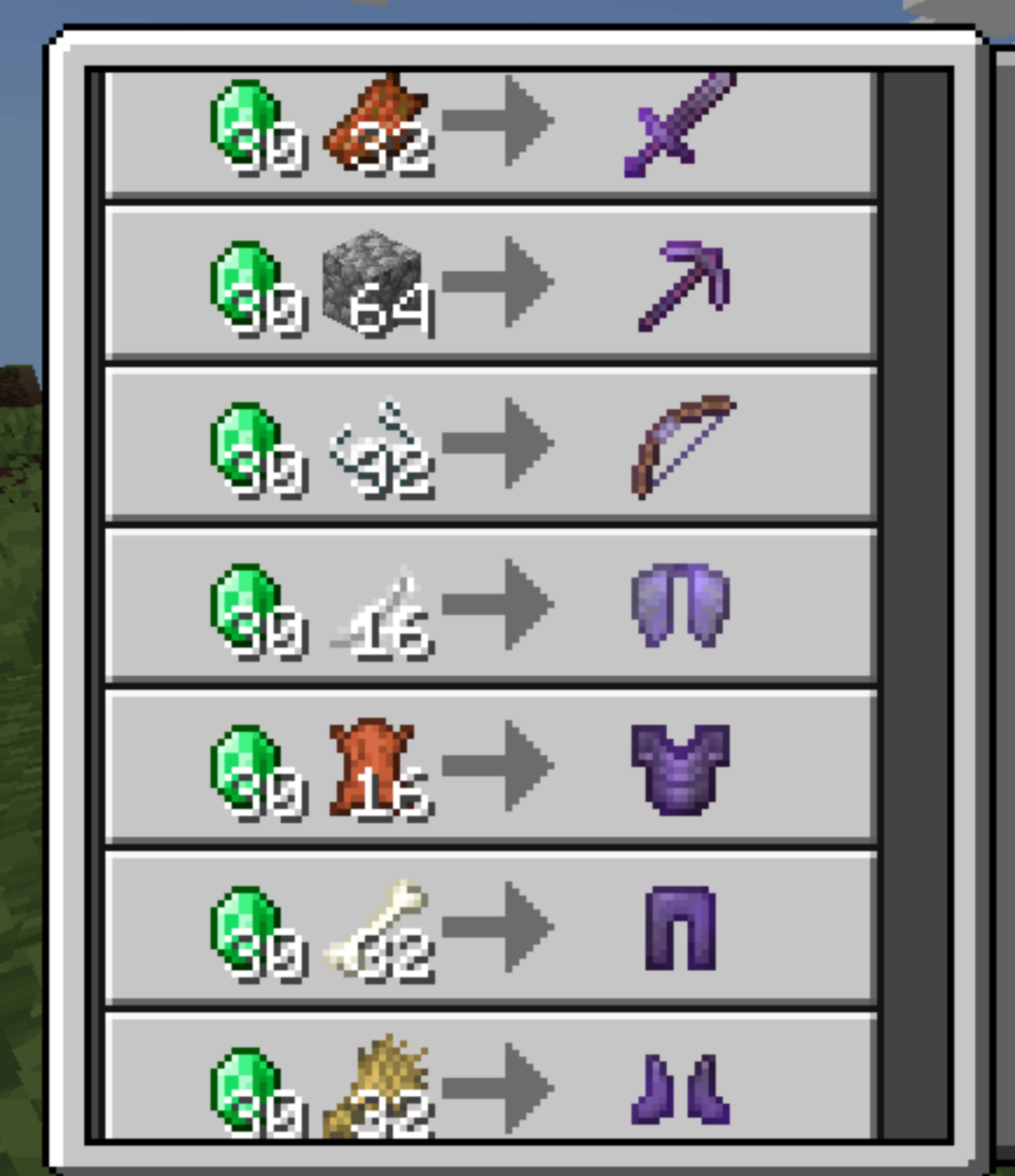 Wandering Trader's OP Trades! — screenshot 2