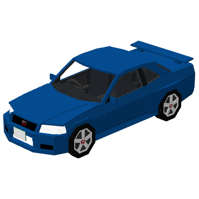 Nissan R34 GTR - Simple Car Series