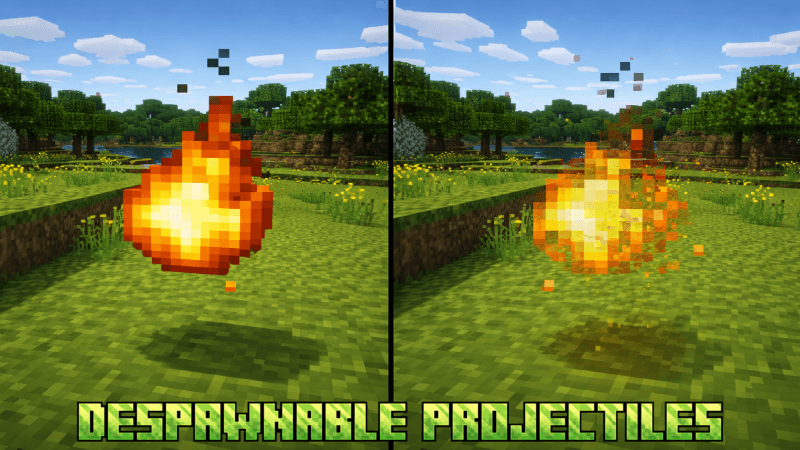 despawnable projectiles — screenshot 1