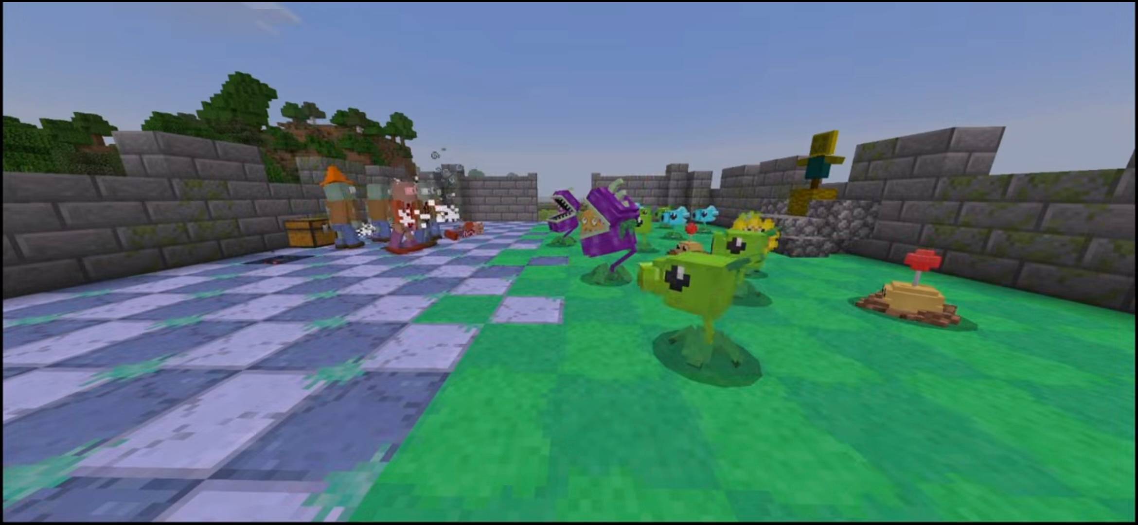 PvZ:CUBED Port ( Bedrock Edition ) — screenshot 2