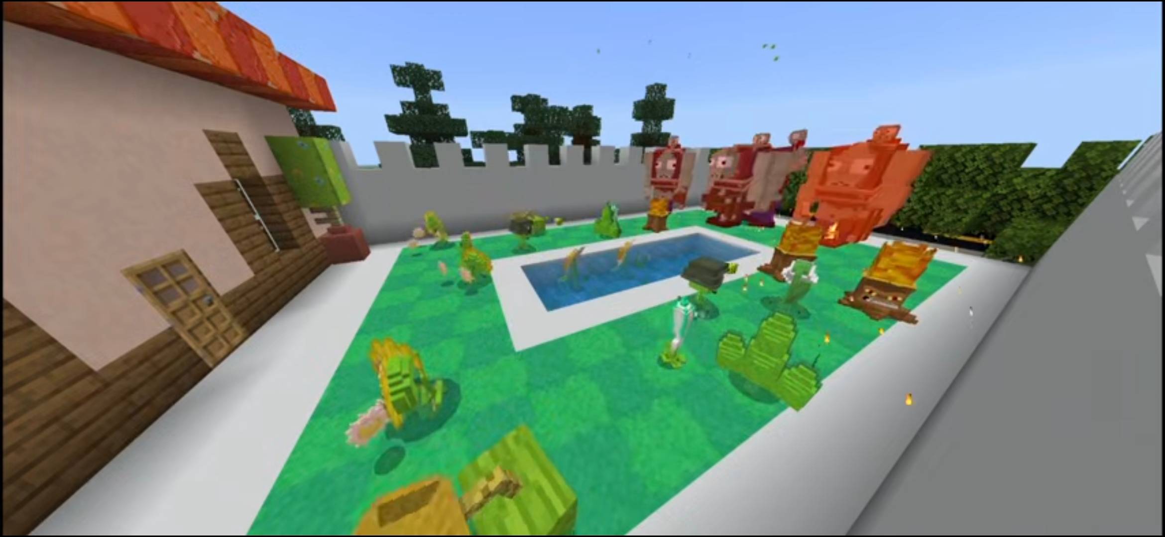 PvZ:CUBED Port ( Bedrock Edition ) — screenshot 4