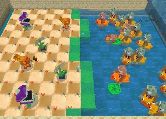 PvZ:CUBED Port ( Bedrock Edition ) — screenshot 7