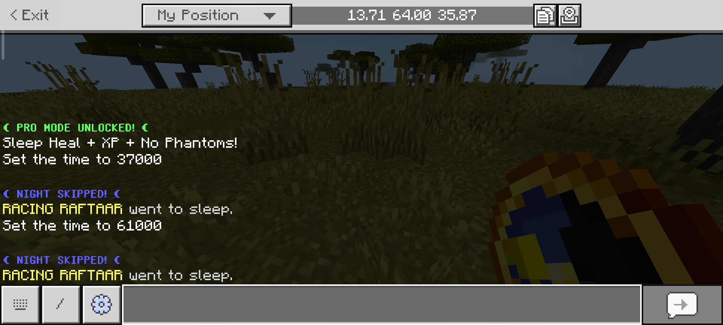 Easy Sleep Addon: One Player Sleep & Night Rewards — screenshot 3
