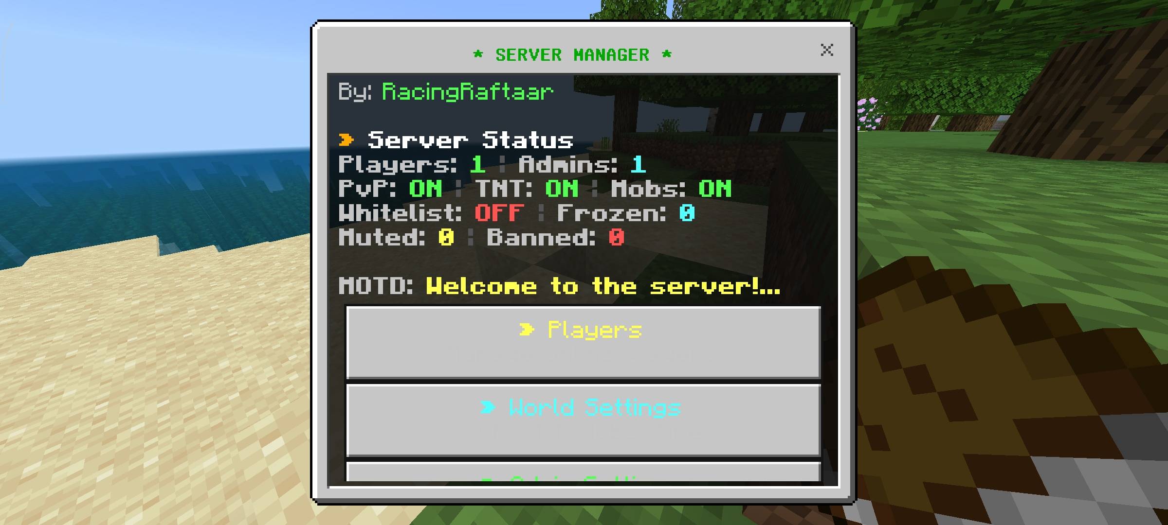 Server Manager — screenshot 5