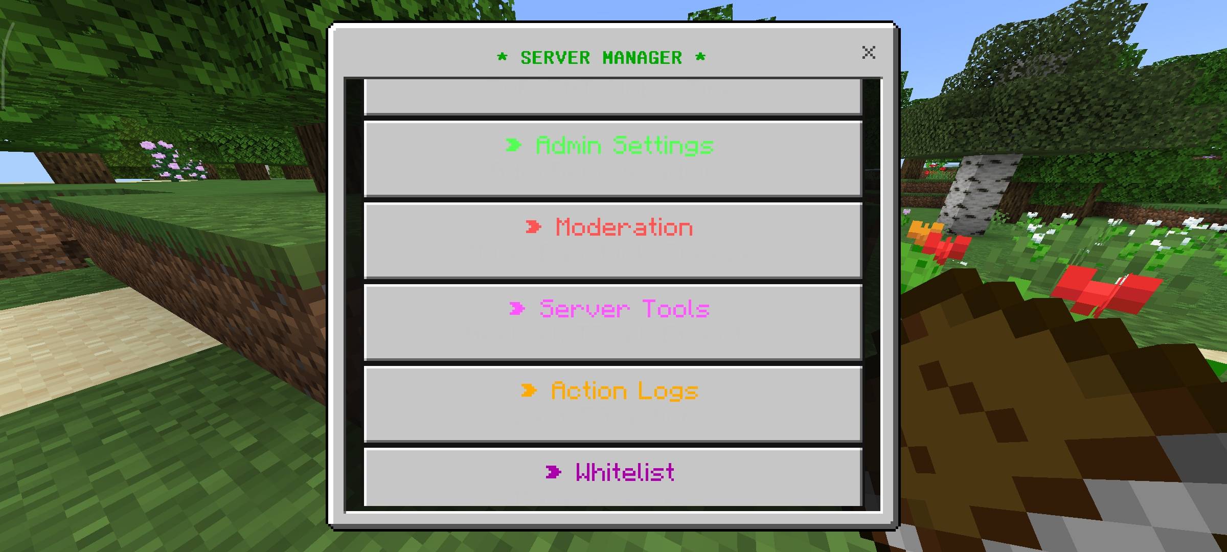 Server Manager — screenshot 8