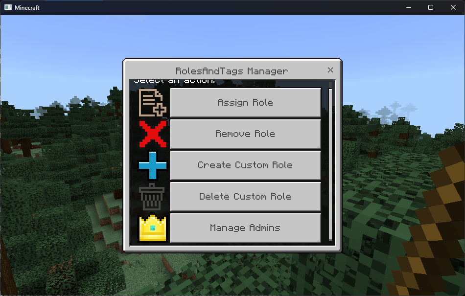 RolesAndTags — screenshot 3