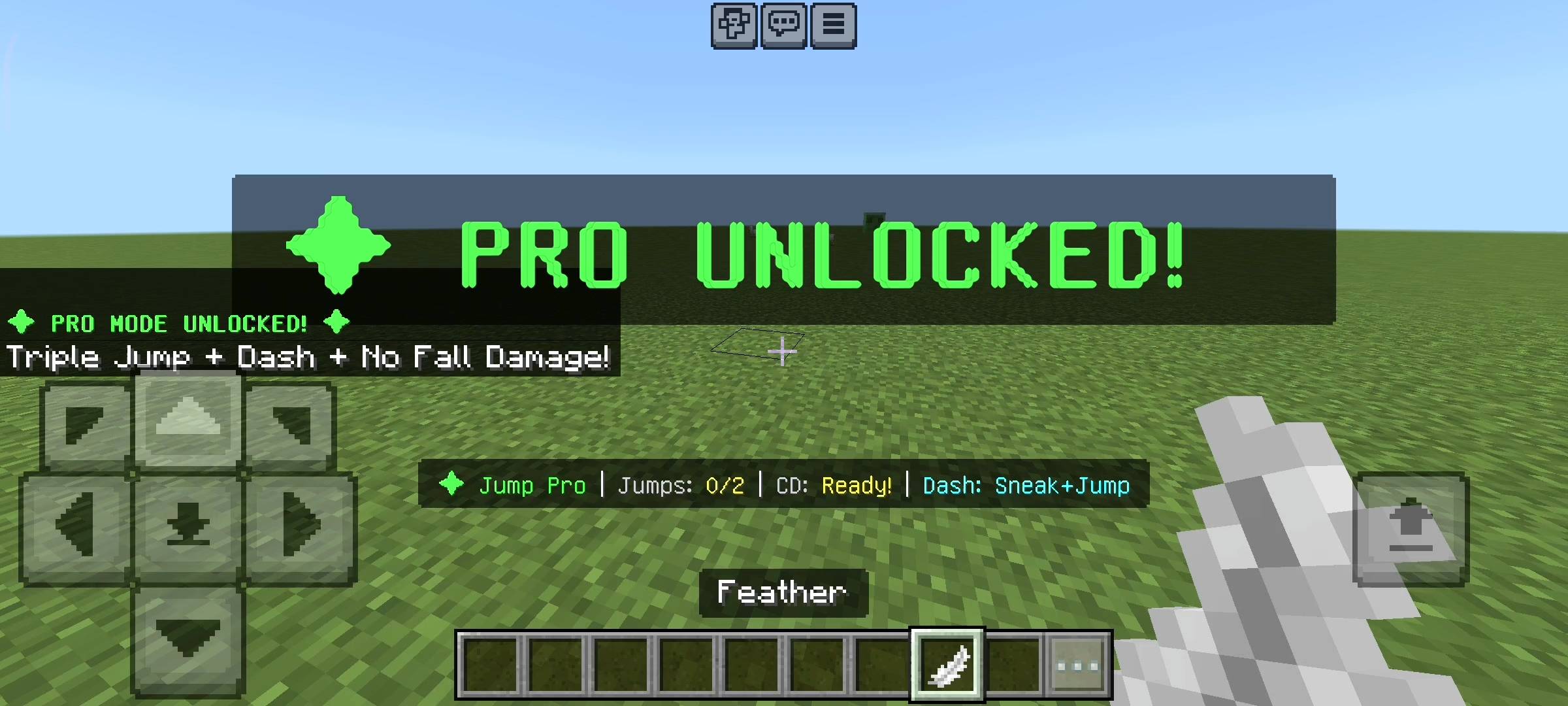 Jump Pro Addon: Double Jump & Forward Dash — screenshot 3
