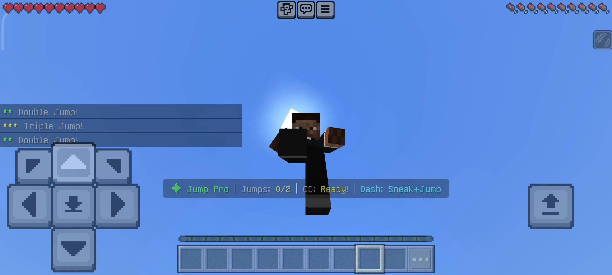 Jump Pro Addon: Double Jump & Forward Dash — screenshot 6