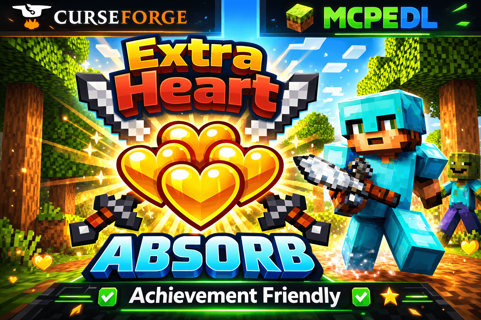 Extra Heart Absorb (Achievements Friendly)By Neq Gamerz — screenshot 1