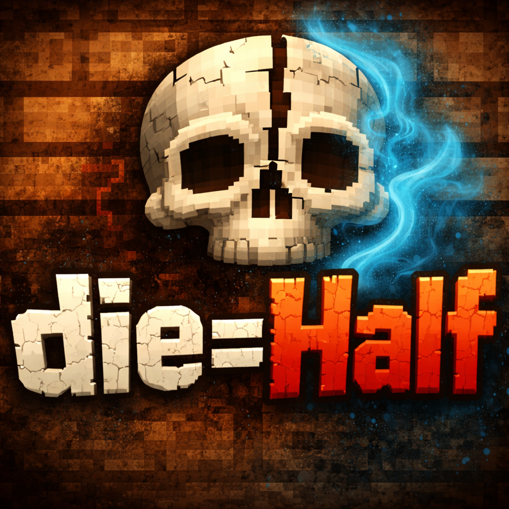 Dying = only half inventory drops!